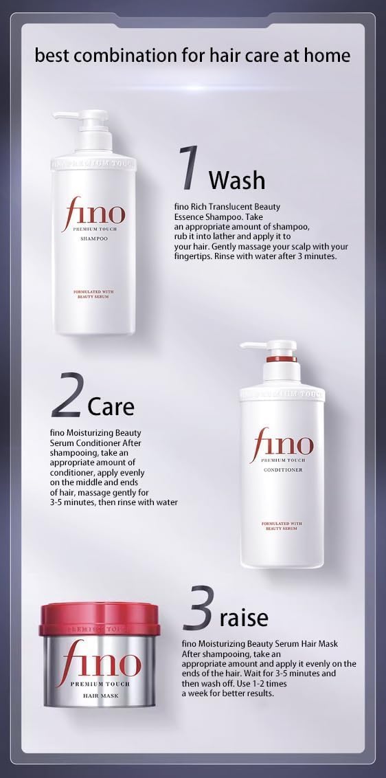 Shiseido Fino Premium Touch Hair Shampoo 550ml