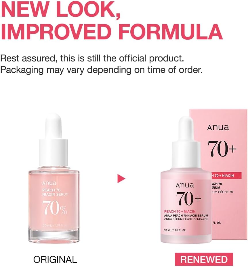 ANUA Peach 70 Niacinamide Serum 30ml