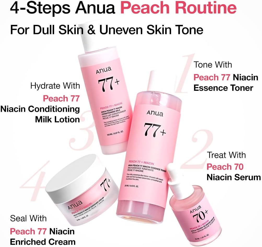 ANUA Peach 70 Niacinamide Serum 30ml