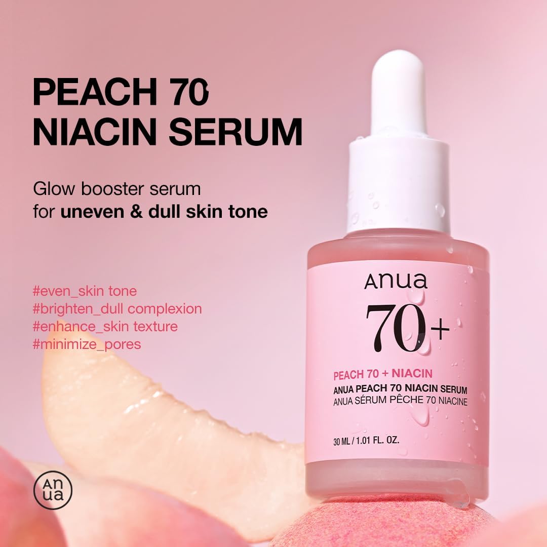 ANUA Peach 70 Niacinamide Serum 30ml
