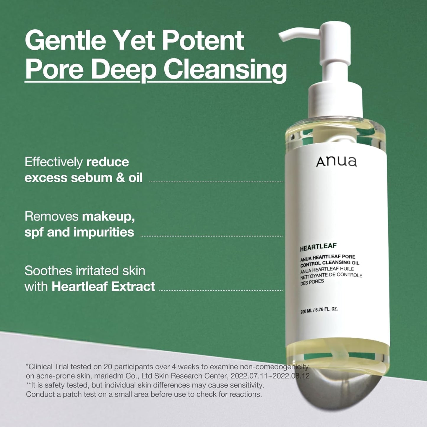 ANUA HEARTLEAF PORE CONTROL CLEANSING OIL
