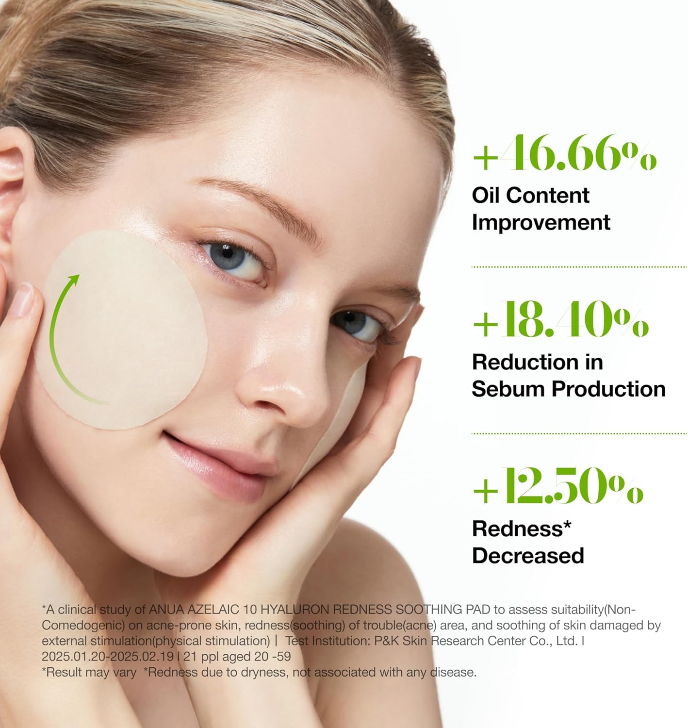 Anua Azelaic 10 Hyaluron Redness Soothing Pad