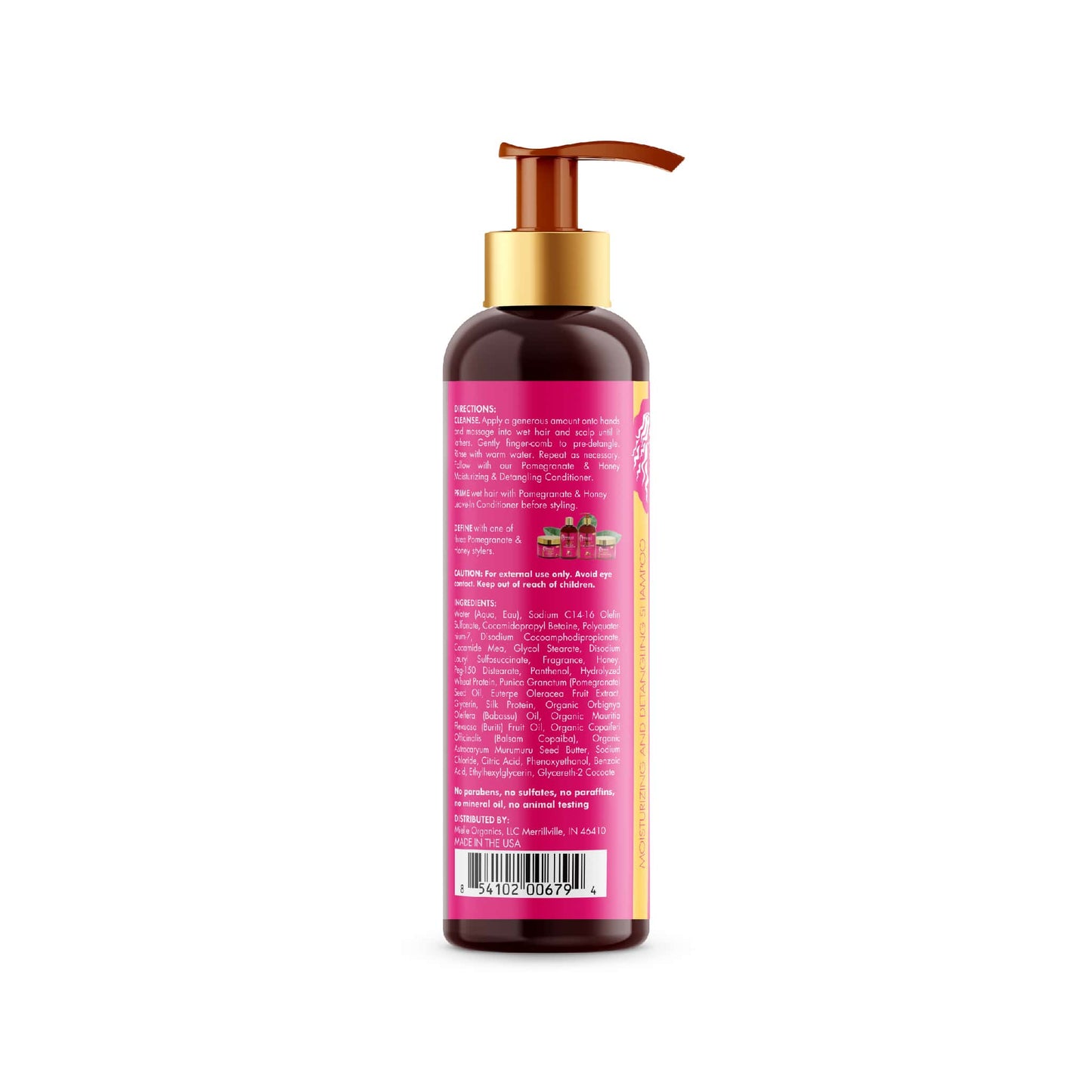 Mielle Pomegranate & Honey Detangling Shampoo 355ml