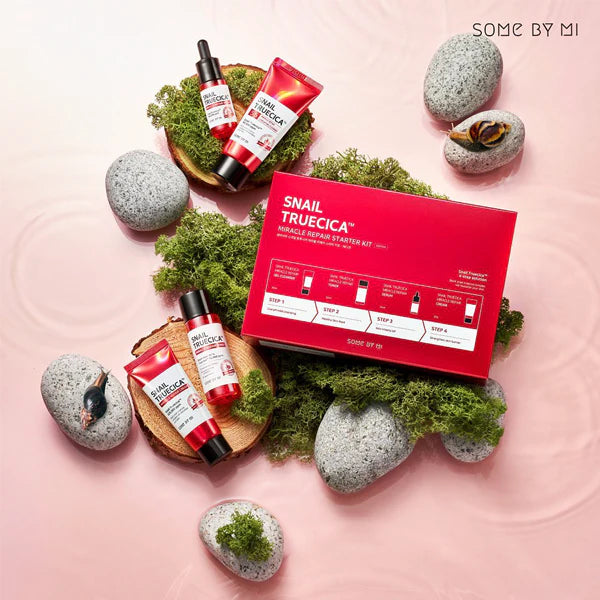 Some By Mi Snail Truecica Starter Kit 30ml gel cleanser + 30ml toner + 10ml serum + 20g cream