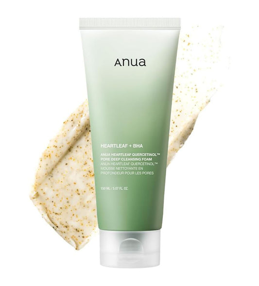 ANUA Heartleaf Quercetinol Pore Deep Cleansing Foam 150ml